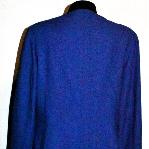 Royal Blue LeSuit Skirt Set Size 14 - Picture 5 of 6
